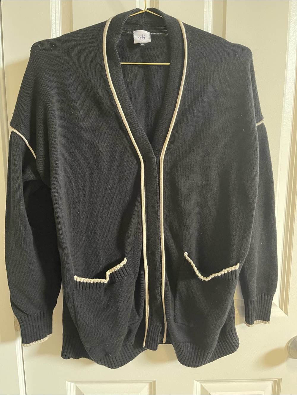 Cabi black cardigan sweater